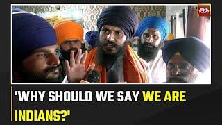 Khalistan Ideologue Amritpals Fresh Provocation Links Punjab Situation With Kashmir & Palestine