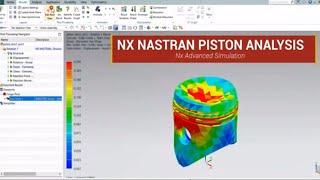 NX Nastran Piston Analysis and Report  Advanced Simulation