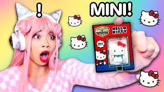 UNBOXING MINI HELLO KITTY Tiniest Sanrio Mystery Blind Boxes