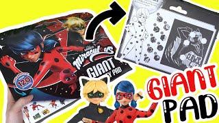 Miraculous Ladybug GIANT Coloring Activity Book Pages Games Puzzles Stickers Dolls