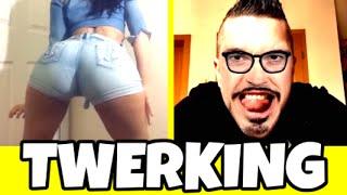 GIRL TWERKING PRANK ON OMEGLE Omegle Pranks