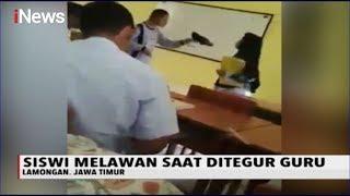 VIRAL Tak Terima Ditegur Karena Masuk ke Kelas Lain Murid Lawan Guru - iNews Sore 2602