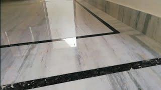 मार्बल फ्लोरिंग को कैसे चमकाया जाता है फुल जानकरी  भाग -2 How to Shine Marble Flooring On Home