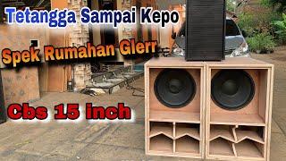 Cek Sound Box CBS Nogosari 15 inch  Spek Rumahan Glerr  Speaker jic La15100