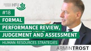 #18 Formal Performance Review Judgement and Assessment