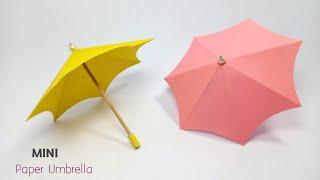 How to make a paper Umbrella Origami Umbrella  mini paper Umbrella