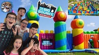 WORLDS BIGGEST JUMPING CASTLE THE BIG BOUNCE AUSTRALIA