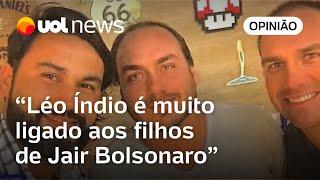 Léo Índio foi citado em caso das rachadinhas da família Bolsonaro é muito ligado a Carlos  Tales