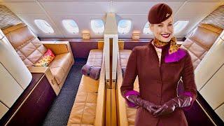 Etihad A380 First Class Apartment Abu Dhabi to London brilliant flight