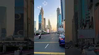 Beauty Of Sheikh Zayed Road Dubai ️ #shorts #travel #subscribe