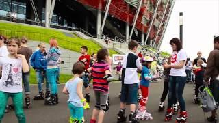 I Love Rolki - Stadion Narodowy - Freestyle Slalom