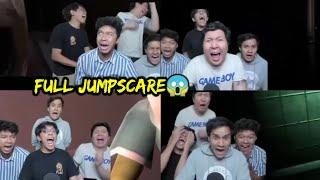 Momen Jumpscare Windah BasudaraPrince FandiMic MarcelDan Crispy Cendy Dalam Bermain Game Horor