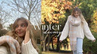 winter dump   cozy days warm outfits and winter dates