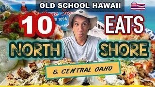 ULTIMATE FOOD TOUR on Oahus North Shore & Central Oahu 10 Best Eats And Old School HAWAII Diners