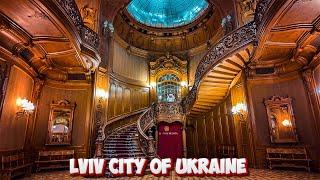 Lviv Slyakhet Casino and House of Scientists Lvivs Past. Subtitles 4K Virtual Walkthrough