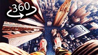 360° FEAR OF HEIGHTS EXTREME  FALLING VR