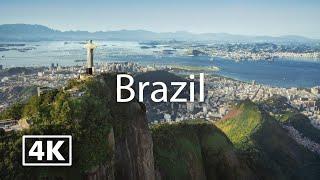 Brazil 4K  Travel with Calm Music