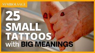 25 Small Tattoos with Big Meanings  SymbolSage