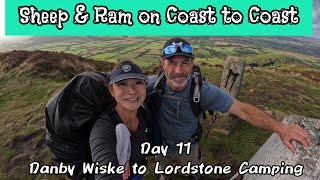 Coast to Coast Day 11 Danby Wiske to Wild Camping at Lordstone