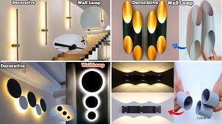 Top 4 Amazing Wall Light Decoration Ideas  Creative-Best Ideas Antique & Unique Wall Lamp 2023