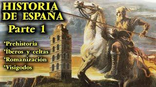 HISTORIA DE ESPAÑA Parte 1 - Prehistoria Prerromanos íberos y celtas Romanización y Visigodos