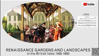 Renaissance landscape & garden design History & music 4 of 10