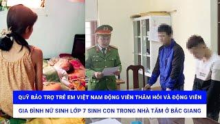 Vụ việc nữ sinh lớp 7 sinh con trong nhà tắm ở Bắc Giang