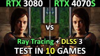 RTX 3080 vs RTX 4070 SUPER  Test in 10 Games  1440p - 2160p  The Ultimate Comparison   2024