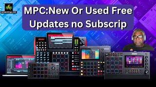 MPC Used or New where to get Updates without an account from AKAI Pro