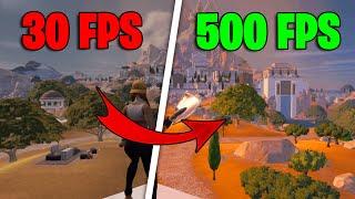 *BEST* Competitive Settings in Fortnite Chapter 5 SEASON 2 FPS BOOST