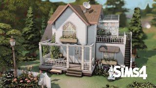 Sweet Eco House  The Sims 4  Stop Motion Build  No CC