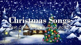 3 Hour Christmas Music Playlist  Christmas Carol Merry Christmas 2025  Xmas Songs