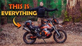 Fundamental Gear for Comfy Motorcycle Camping  Lightweight + Warm