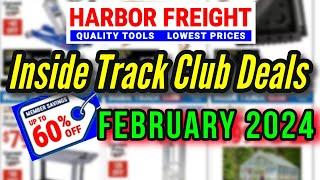 Harbor Freight Inside Track Club Deals February 2024 - 60% Off ITC Member Coupon Deals