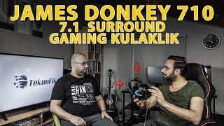 James Donkey 710 7.1 Mikrofonlu Oyuncu Kulaklığı İnceledik 