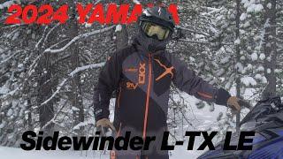 2024 Yamaha Sidewinder L-TX LE First Burn