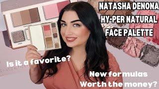 Natasha Denona Hy-per Natural Face Palette review  look Did we need this??? #natashadenona #nd
