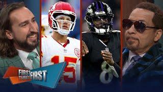 Chiefs beat Chargers Ravens dominate Bills Is Baltimore the real deal?  NFL  FIRST THINGS FIRST