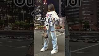 Outfits for 13-14 teen girl #viralvideo