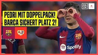 Super-Joker Pedri bringt Barca die Vizemeisterschaft FC Barcelona - Rayo Vallecano  LaLiga  DAZN