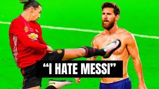 8 Footballers Who HATE Messi