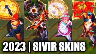 ALL SIVIR SKINS SPOTLIGHT 2023  League of Legends