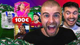 NEUER ACCOUNT zum FC 24 FINALE   1H  100€  WAS ERREICHT MAN ?  ACCOUNT BATTLE vs JULIUS 