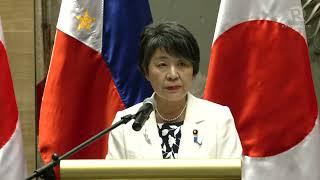 PH Japan foreign and defense ministers speak to media after RAA signing 2+2 meeting in Manila