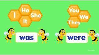 Was - Were  Past Simple  Verb to be for kids  Grammar