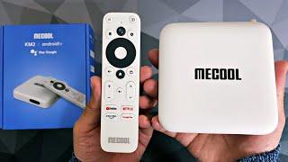 MECOOL KM2 TV Box - Official Android TV OS - 4K NETFLIX - FINALLY 