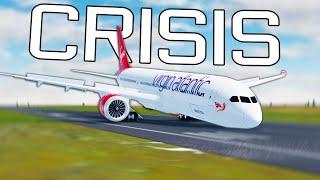 CRISIS - Roblox Plane Crash Story  A Project Flight ️ Film