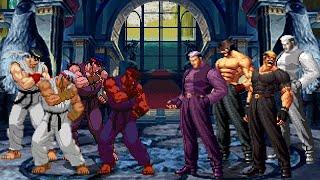 KOF Mugen Memorial  Ryu vs Yamazaki  4vs4 