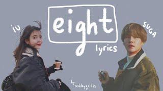 IU + Prod. & Ft. Suga - Eight 에잇 HanRomEng lyrics