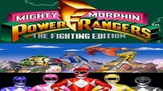 Mighty Morphin Power Rangers - The Fighting Edition - Thunder Megazord SNES